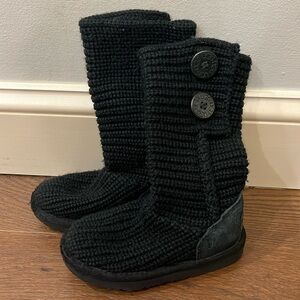 UGG Knit Boots Little Girls Size Size 10